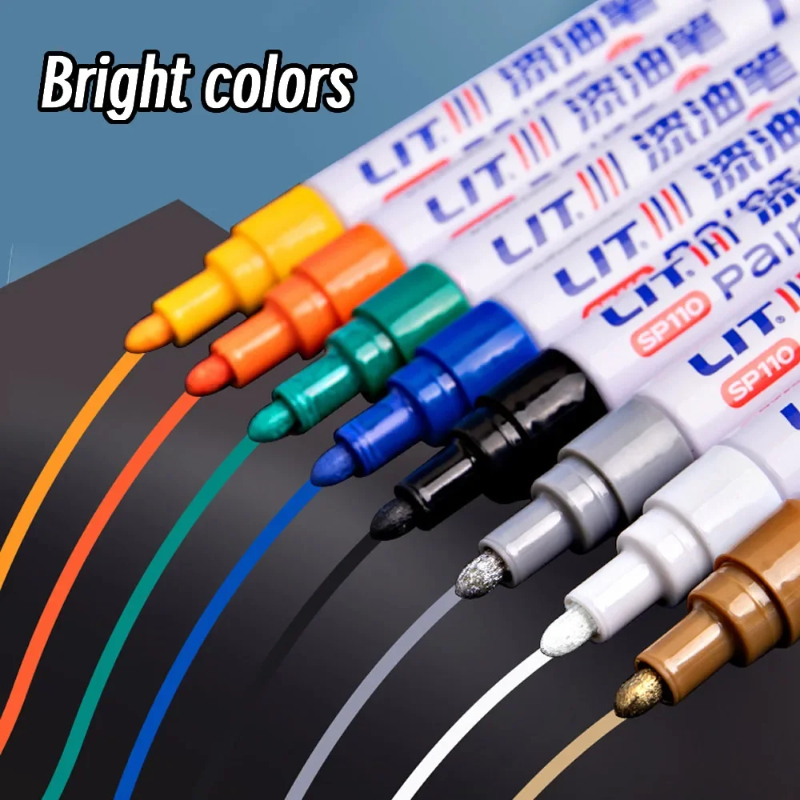 Tee Height Marker - Pennarelli indelebili colorati da 3 mm,