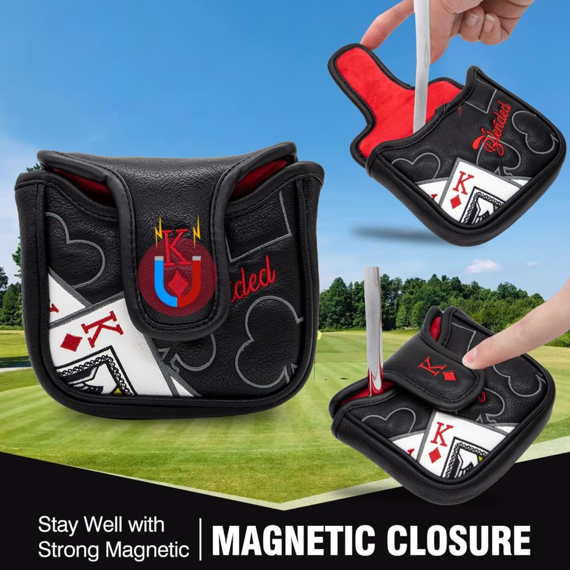 Putter con mazzuolo ricamato K - Golf Equipment And Accessories recensione e prezzo
