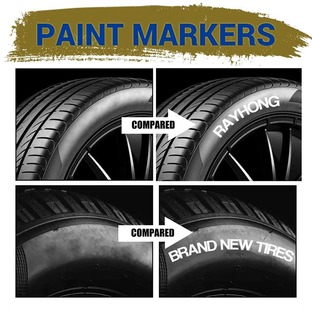 3 Pennarelli Bianchi per Pneum - Tee Height Marker recensione e prezzo