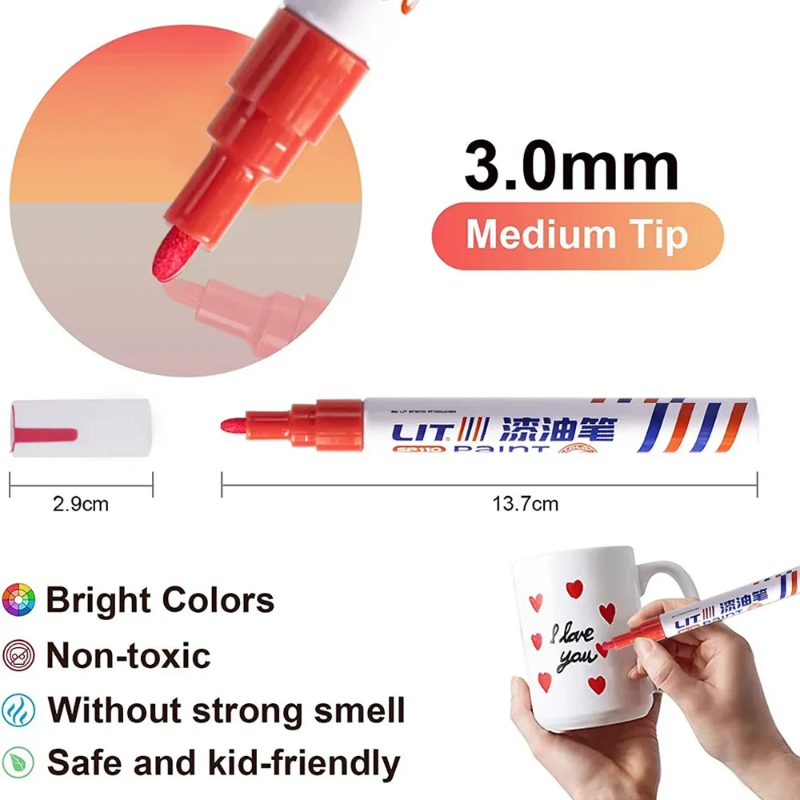 Pennarelli indelebili colorati - Tee Height Marker recensione e prezzo